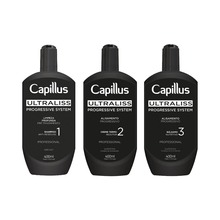 Komplekt juuste sirgendamise protseduuriks Capillus Ultraliss Nanoplastia, 3x400 ml