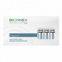 Juukseseerumi kontsentraat juuste väljalangemise vastu Bionnex Organica, 12x10 ml