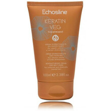 Taastav kreem juukseotstele Echosline Keratin Veg Treatment Restructuring Cream, 100 ml