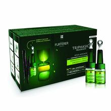 Jäetav peanaha raviseerum juuste väljalangemise vastu Rene Furterer Triphasic Progressive, 16 tk, 5,5 ml