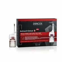 Ampullid juuste väljalangemise vastu meestele Vichy Aminexil Clinical 5, 21 x 6 ml