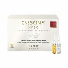 Ampullikompleks juuste väljalangemise peatamiseks naistele Crescina Transdermic HFSC 1300, 40 ampulli