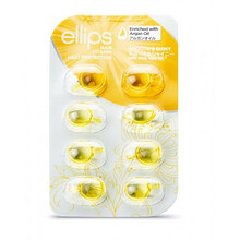 Tepitavad juuksevitamiinid Ellips Smooth & Shiny, 8x1 ml