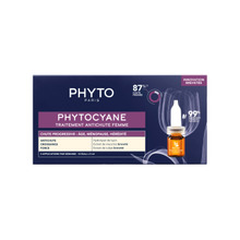 Juukseseerum naistele Phyto Cyane, 12 ampulli