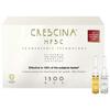 Ampullikomplekt meestele juuste väljalangemise peatamiseks ja taastamiseks Crescina Transdermic Complete Treatment 1300, 20 tk