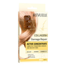 Juuksevedelik ampullides Revuele Collagen + Damage Repair, 8 x 5 ml