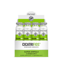 Juuksestruktuuri taastav ampull Inoar CicatriFios Super Ampola, 12 x 45 ml