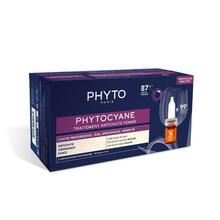 Ampullid naistele juuste väljalangemise vastu Phyto Paris Phytocyane Progressive Treatment, 12 x 5 ml