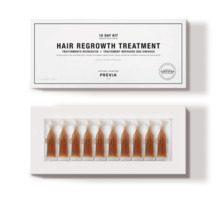 Vereringet stimuleerivad ampullid Previa Hair Regrowth Treatment, 10 x 3 ml