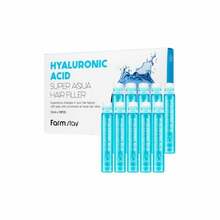 Juuksefiller Farmstay Hyaluronic Acid Super Aqua Hair Filler, 13 ml x 10 tk