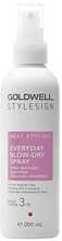 Juuksesprei Goldwell StyleSign Heat Styling Everyday Blow-Dry Spray, kaitsev, 200 ml