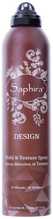 Juukselakk Saphira Design Mineral Hold & Texture, Surnumere mineraalidega, SAFHTS2, 221 ml