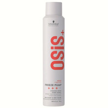 Juukselakk Schwarzkopf Professional Osis+ Freeze Pump Strong Hold, tugev fikseerimine, 200 ml