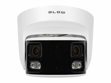 IP-kaamera Blow BL-I8SS40TWM, 8MP, 4 mm, valge kuppel, panoraam, kahe objektiiviga