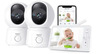 Beebimonitor Arenti Nanny BC 12S*2 3M, 2MP, 1080P, WiFi, kahe kaameraga, LCD