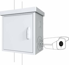 Lanview Maxi Radius, CCTV kapp, 4 kaamerale, 650 x