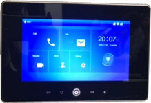 IP sisevideomonitor Dahua VTH5221D-S2, 7 tolli, must