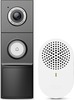 Videouksekell Tapo D235, must/valge, 5MP, 2K