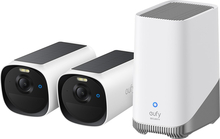 Eufy eufyCam E40 2-kaamera komplekt + HomeBase S380