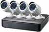 IP-kaamera Level One IPCam, 8 kanalit, H.264, IR 4xCam