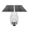 Tellur Smart WiFi päikesekaamera P&T, 3MP, 2K UltraHD, valge