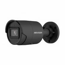 Turvakaamera Hikvision DS-2CD2046G2-IU F4, must, 4MP, 40 m IR, AcuSense