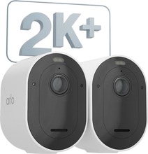 Turvakaamera Arlo Pro 5 Spotlight, 2K, 2 kaamera komplekt, valge/must