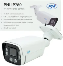 Valvekaamera PNI IP780, 8MP, 4K
