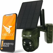 Orllo TZ1 MORO, juhtmevaba 4G LTE valvekaamera päikesepaneeliga