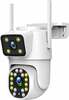 Valvekaamera Technaxx Dual Camera Outdoor TX-328, valge