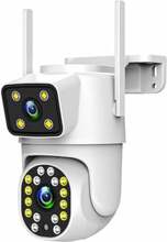 Valvekaamera Technaxx Dual Camera Outdoor TX-328, valge