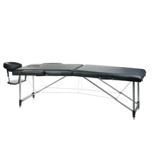 Kokkupandav massaažilaud Beauty System BS-723, must