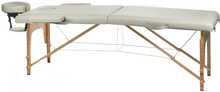 Kokkupandav massaažilaud Beauty Line Beauty System Wood 2, hall
