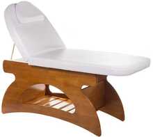 Statsionaarne massaažilaud Beauty Line Vega Spa Massage Table, nut