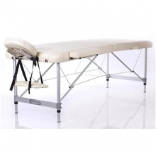 Kokkupandav massaažilaud Restpro Alu M2, cream