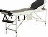 Massaažilaud Bodyfit 1038, must/valge