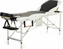 Massaažilaud Bodyfit 1038, must/valge