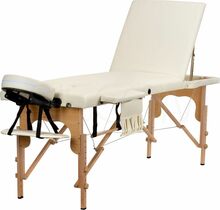 Massaažilaud Bodyfit 455, 3-osaline, beež