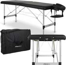Kokkupandav massaažilaud Aveno Life Nina Comfy Base K515, must