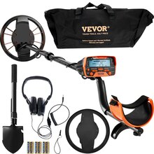 Metallidetektor Vevor TS181A 104-132 cm, LCD ekraan, veekindel