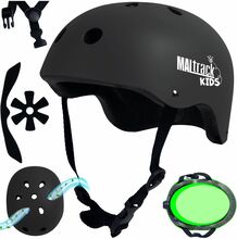 Laste kiiver MalTrack SafeKiddo, 48-54 cm, must