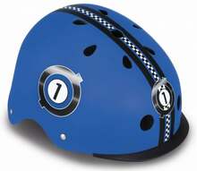 Laste kiiver Globber Elite Lights Racing, 507-300, XS-S (48-53 cm), tumesinine