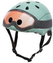 Laste kiiver Hornit Military, 53-58 cm, roheline