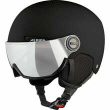 Suusakiiver Alpina Arber Visor Q Lite, 58-61, must matt
