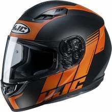 Mootorratta kiiver HJC CS-15 Mylo, L, must/oranž