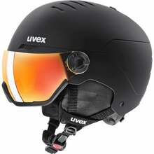 Suusakiiver Uvex Wanted Visor, 54-58 cm, must