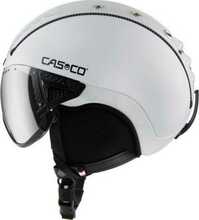 Suusakiiver Casco SP-2 Carbonic Visor, S52-54, valge