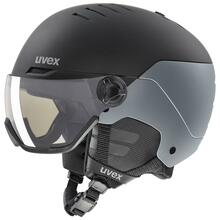Suusakiiver Uvex Wanted Visor Pro V, 54-61 cm, must/hall matt