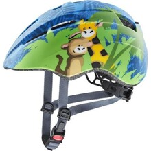 Laste jalgrattakiiver Uvex Kid 2 CC, 46-52 cm, sinine/pruun/kollane
