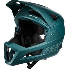 Downhill kiiver Force Venom, L/XL, 58-61 cm, türkiis